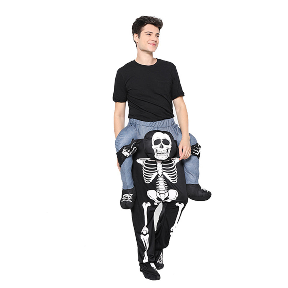 Déguisement Adulte Squelette Costume Halloween Carnaval