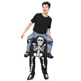 Déguisement Adulte Squelette Costume Halloween Carnaval
