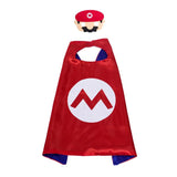 Déguisement Enfant The Super Mario Capes Ensemble de 6 Pièces Halloween