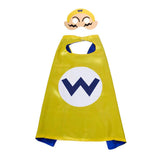 Déguisement Enfant The Super Mario Capes Ensemble de 6 Pièces Halloween