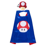 Déguisement Enfant The Super Mario Capes Ensemble de 6 Pièces Halloween