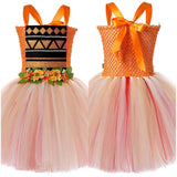 Déguisement Enfant Film Moana TuTu Robe Costume d'Halloween