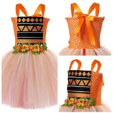 Déguisement Enfant Film Moana TuTu Robe Costume d'Halloween