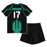 Déguisement Haikyuu Oikawa Tooru TEAM A No.17 T-shirt Short Costume