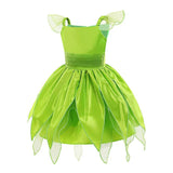 Déguisement Enfant Tiana Robe de Princesse Elfe Costume Halloween