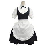 Déguisement Lolita Maid Noir et Blanc Cosplay Costume Ver.2