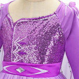 Déguisement Enfant Frozen Elsa Robe+Accessoires Costume