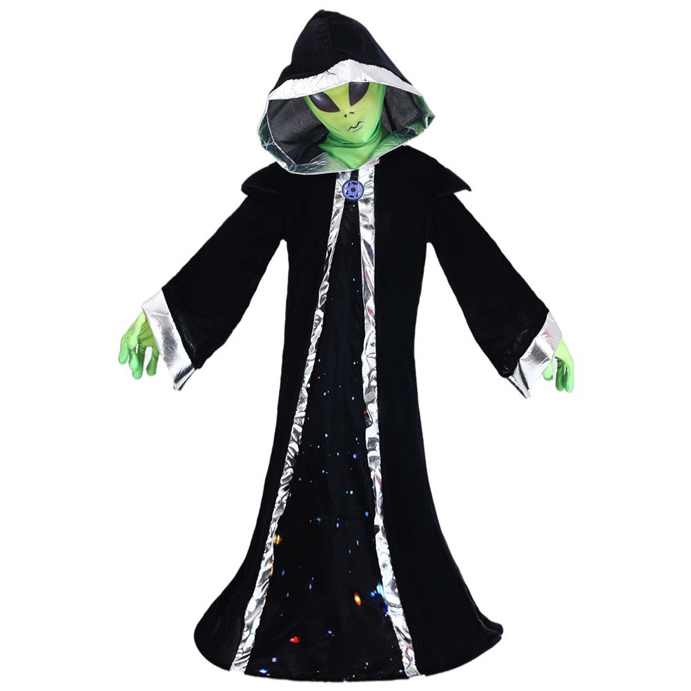 Déguisement Enfant Alien Vert Cosplay Costume