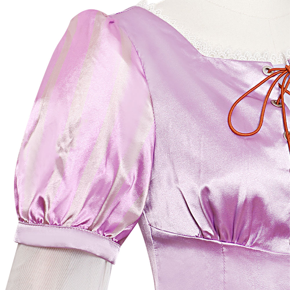 Déguisement Enchanted Rapunzel Adult Cosplay Costume Robe Carnaval Halloween