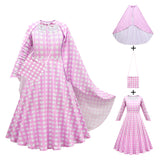 Déguisement Robbie Margot Robbie Barbie Robe+Cape+Sac Costume