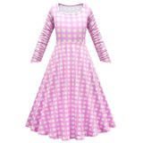 Déguisement Film Robbie Margot Robbie Barbie Robe+Cape Costume