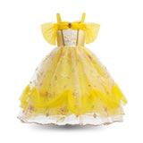 Déguisement Enfant Belle Robe de Princesse+Accessoires Costume Halloween