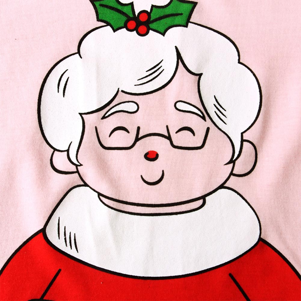 Déguisement Ensemble Pyjamas Deux-pièces pour Enfant Grand-mère Noël
