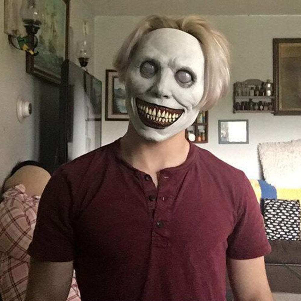 Déguisement Momie Zombie Exorciste Masque d'Halloween