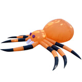 2.4M Araignée Gonflable Lumineuse pour Halloween Accessoire