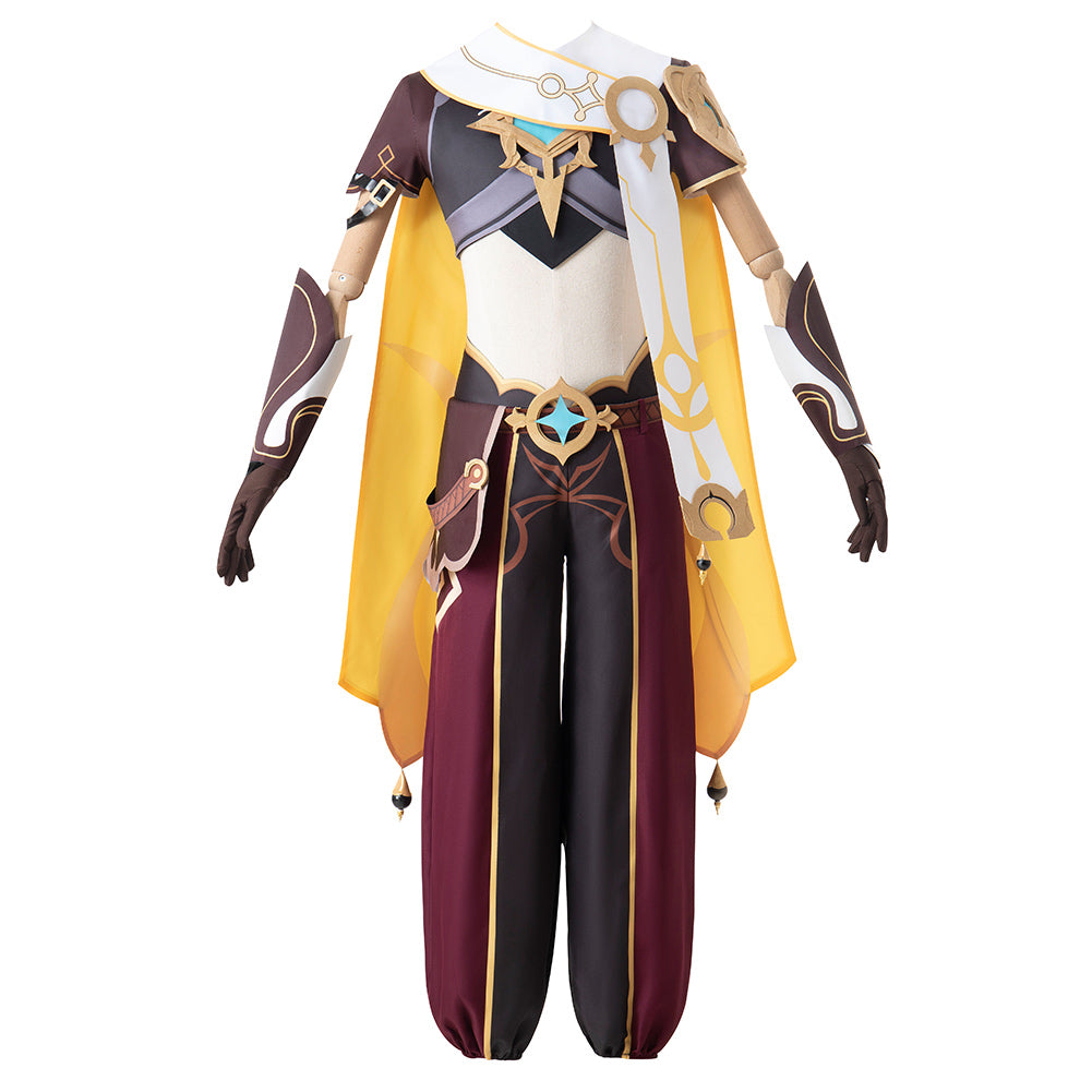 Genshin Impact Traveler Aether Cosplay Costume