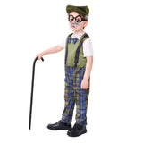 Déguisement Enfant Grand-Père Costume Vert Halloween Carnaval