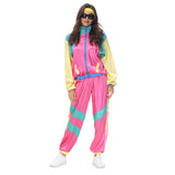 Deguisement 1980s Femme Disco Hippie Costume Halloween