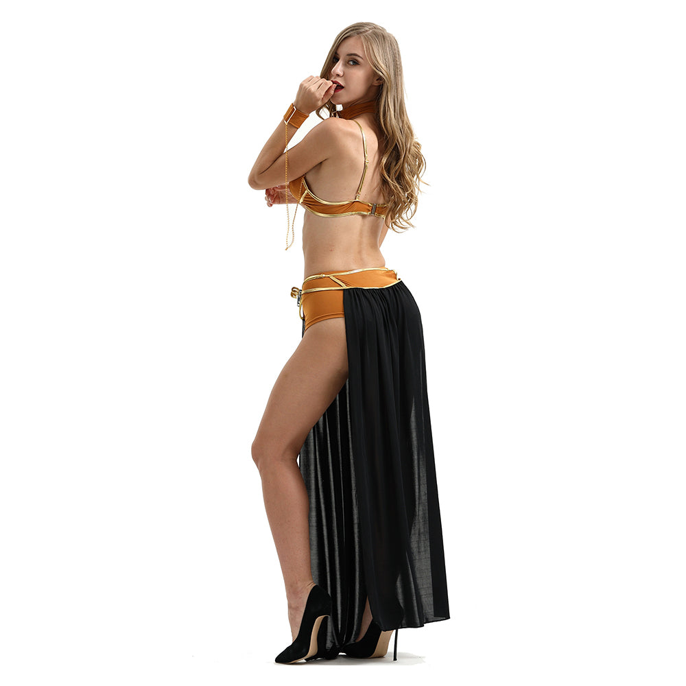 Star Wars Leia Jupe Sexy Couleur Noire Costume Halloween