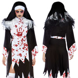Déguisement Femme Soeur Uniforme Robe Cosplay Costume Carnaval Halloween