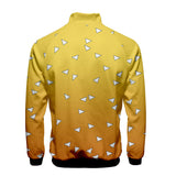 Déguisement Kimetsu no Yaiba Agatsuma Zenitsu Sweat-Shirt Col Montant