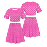 Déguisement Film Barbie Robe à Pois Enfant Costume