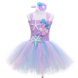 Déguisement Enfant Fille Sirène TuTu Robe Costume