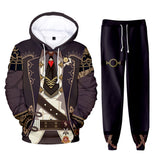 Déguisement Genshin impact Ragnvindr Sweats à Capuche Pantalon Costume