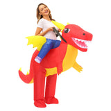 Déguisement Adulte Dinosaur Gonflable Combinaison Costume Halloween