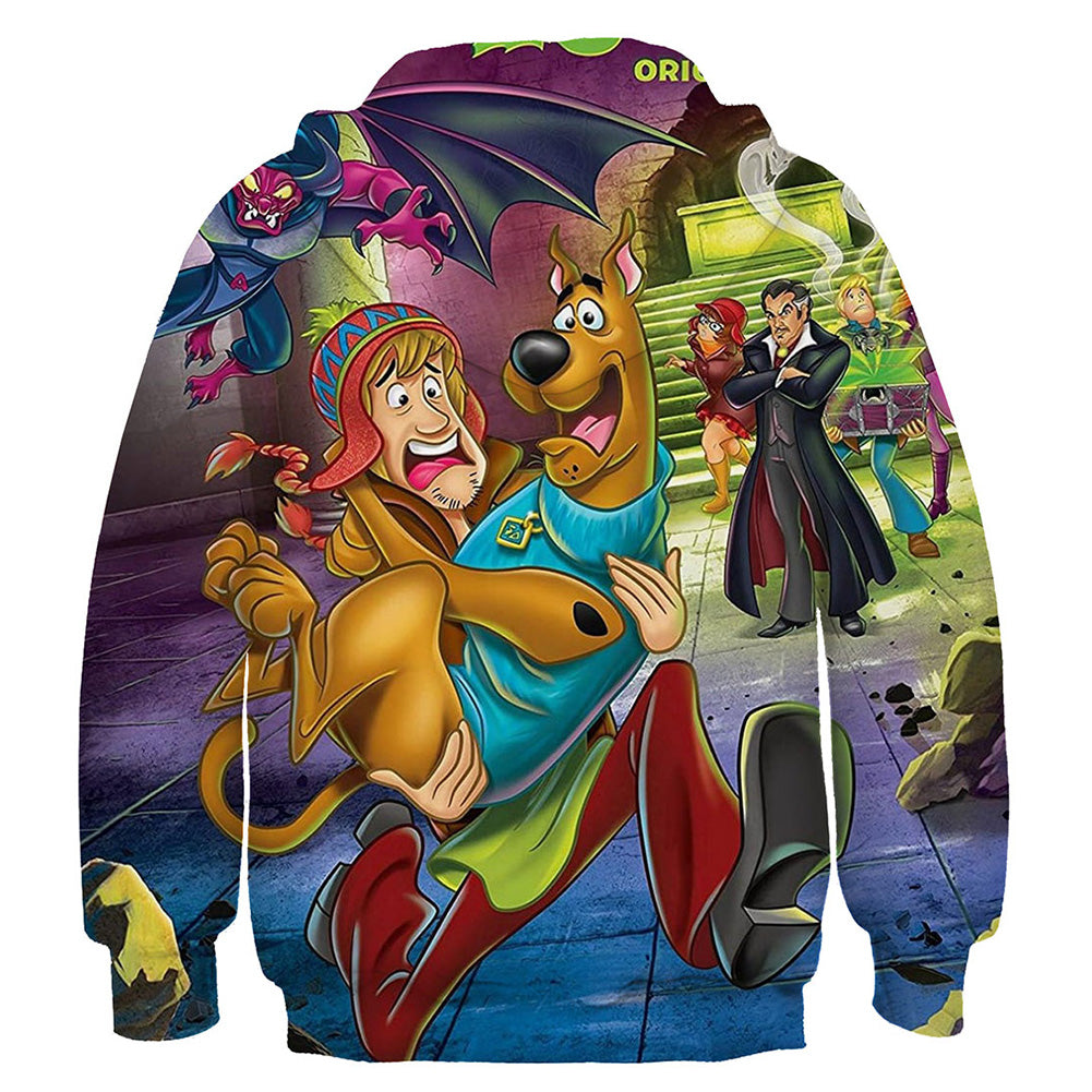 Déguisement Enfant Scooby Doo Sweats à capuche Cosplay Costume