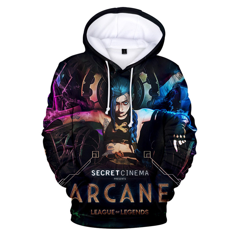 Déguisement Arcane: League of Legends Sweat-shirt à Capuche