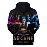 Déguisement Arcane: League of Legends Sweat-shirt à Capuche