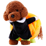Costume de chiot Halloween Déplacements Citrouille Costume Cosplay amusant pour chien