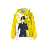 Déguisement BLUE LOCK Bachira Meguru Sweat-shirt à Capuche Costume