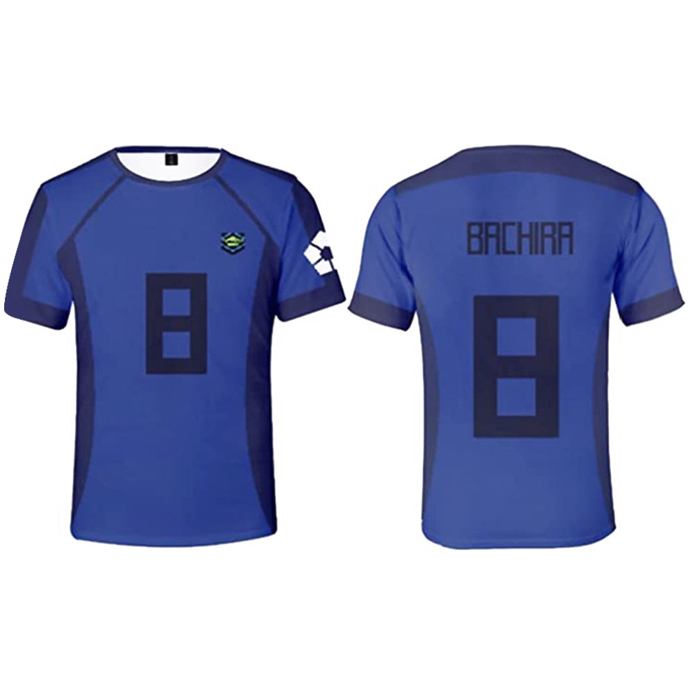 Déguisement BLUE LOCK Meguru Bachira Cosplay T-shirt Costume