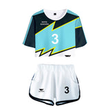 Déguisement Futsal Boys Nagumo Ryu Ensemble T-shirts Costume