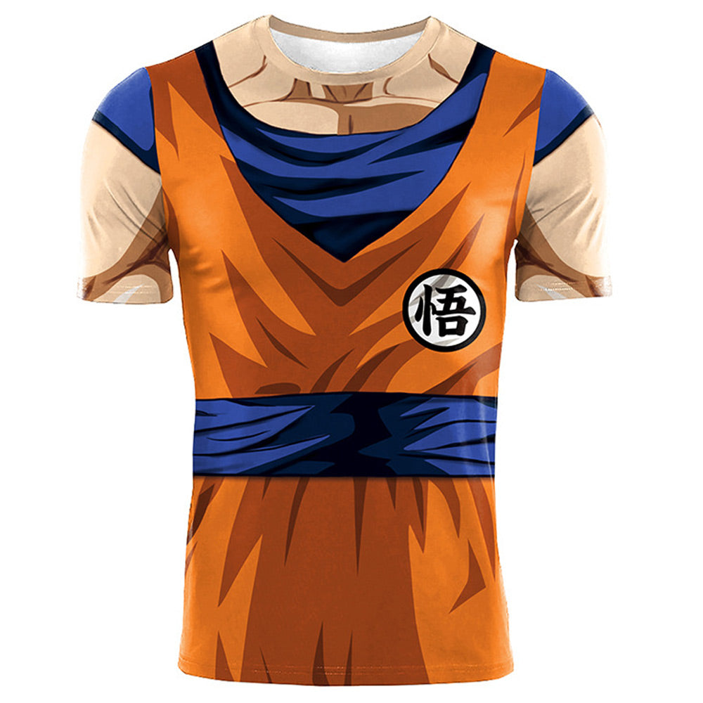 Déguisement Adulte DRAGON BALL Son Gokus Tee-shirt Costume