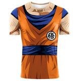 Déguisement Adulte DRAGON BALL Son Gokus Tee-shirt Costume