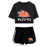 Déguisement Chainsaw Man Pochita T-shirt Sets 3D Costume