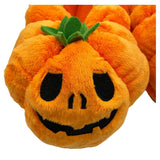 29CM Citrouille Pumpkin Chaussons en Peluche Accessoire d'Halloween