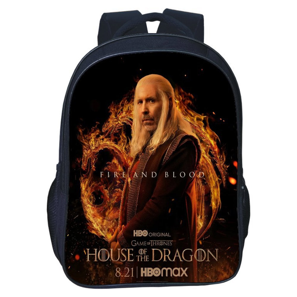 House of the Dragon Cosplay Sac d'école