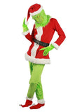 Déguisement Adulte Noël Grinch Costume Complet