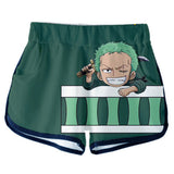 One Piece Roronoa Zoro T-shirt Short Adulte Cosplay Costume