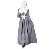 Docteur Infirmière Cosplay Femme Fantaisie Robes Longues Halloween Costume