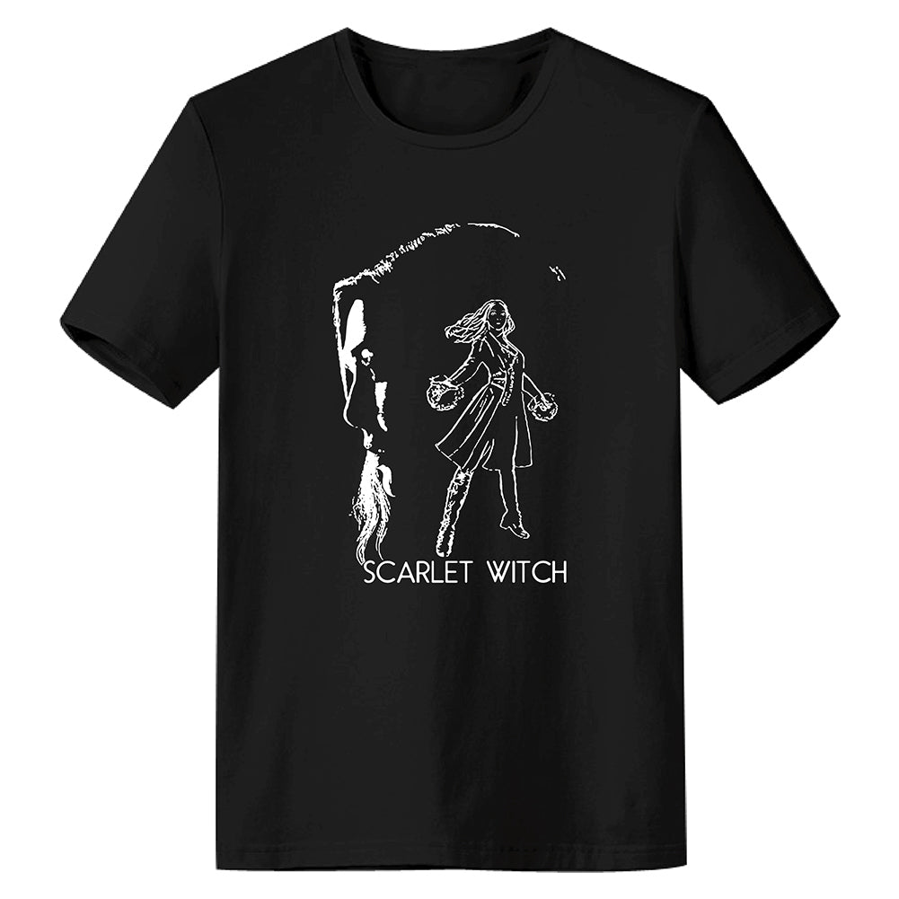 Déguiseme Adulte The Avengers Scarlet Witch Wanda Maximoff Tee-shirt