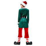 Déguisement Femme Lutine Elf de Noël Costume Complet