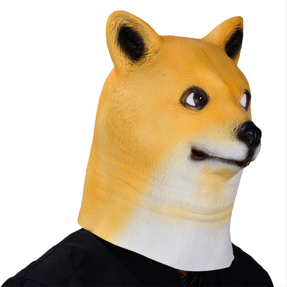 Déguisement Adulte Doge Masque Déguisement Drôle