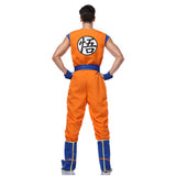 Déguisement Adulte Dragon Ball Z dbz Goku Costume Homme Halloween Costume Carnaval