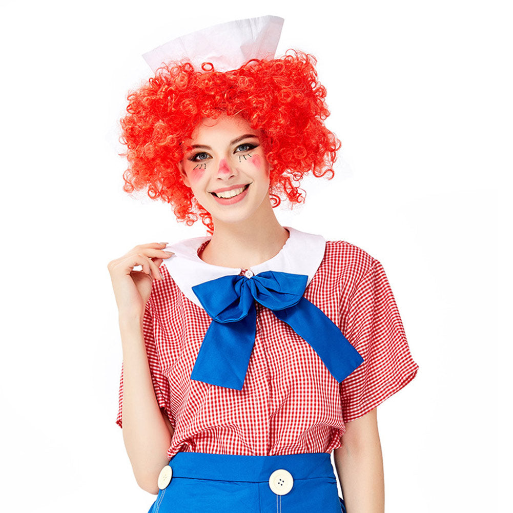 Déguisement Adulte Femme Miss Clown Costume Carnaval Halloween