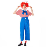 Déguisement Adulte Femme Miss Clown Costume Carnaval Halloween